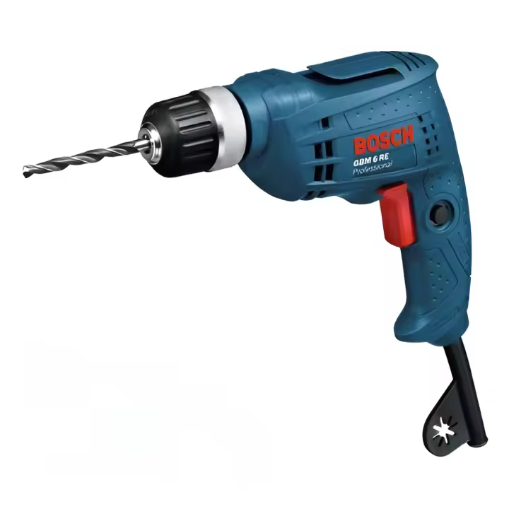 Bosch Professional GBM 6 RE - Taladro sin percusión (350 W,Ø max perforación en acero 6,5 mm, en caja) - 1