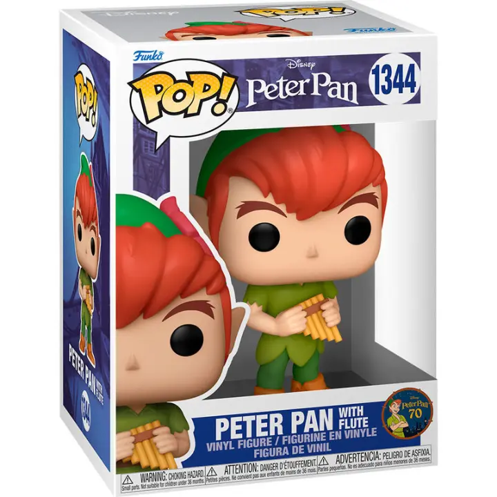 Figura Pop Disney Peter Pan 70Th Anniversary Peter Pan-Figura de Vinilo Coleccionable - Idea de Regalo- Mercancia Oficial - Juguetes para Niños y Adultos - Movies Fans - Muñeco para Coleccionistas y Exposición - 1