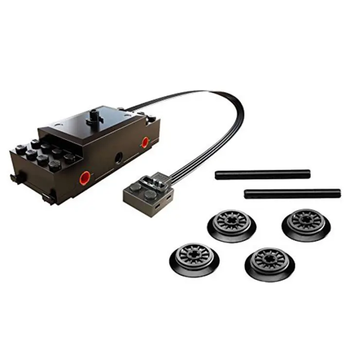 Nuevos Bloques De Construcción Compatible Con 88002 Motor De Tren Cuatro Ruedas Compatible Con Legos Accesorio De Modelo Orbital Motor Regalo Para Adultos Unisex - 1