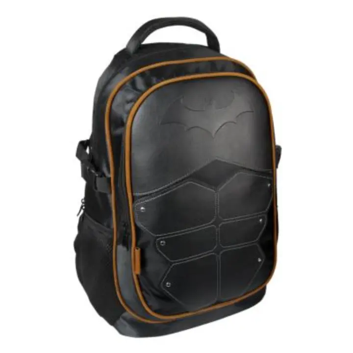 DC Comics Batman Cerdá Mochila Unisex Negro con Cremallera y Asas Acolchadas - 1