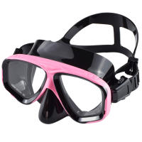Máscara De Snorkel Antigolpes Con Visera Ajustable Para Natación Y Diving Lentes De Vidrio Templado Y Perno De Silicona Amplio Campo De Visión Cubre Nariz - details 12