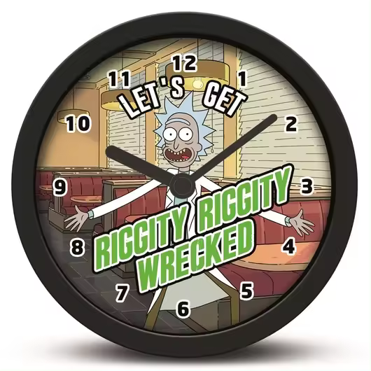 RICK & MORTY RELOJ DESPERTADOR RICK AND MORTY WRECKED - 1
