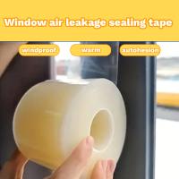 Cinta Adhesiva Self-Adhesive Para Puertas Y Ventanas Impermeable Y Antiviento Sin Pegamento Fijación Autolimpieza Para Sellado De Rallures - details 0
