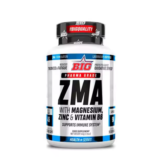 Big ZMA (Magnesium Zinc Vitamin B6) - 90 caps. - 1