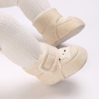 Botas De Nieve Para Bebés Recién Nacidos De Algodón Antideslizantes Y Cálidas Zapatos Para Caminar Infantiles Con Peluche - details 20