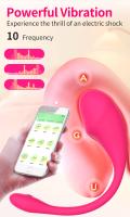 Vibrador Para Mujeres Con Dildo Wear G Spot Clit Estimulador Pantalones Control Remoto APP Masturbador Anal Juguetes Sexuales Adultos Silicone Material 9.5*8*3.5cm - details 2