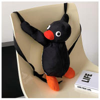 Mochila De Peluche Pingüino 38cm Juguete De Peluche Suave Para Niñas Regalo De Cumpleaños Bolsa De Hombro Animal De Peluche Unisex - details 15