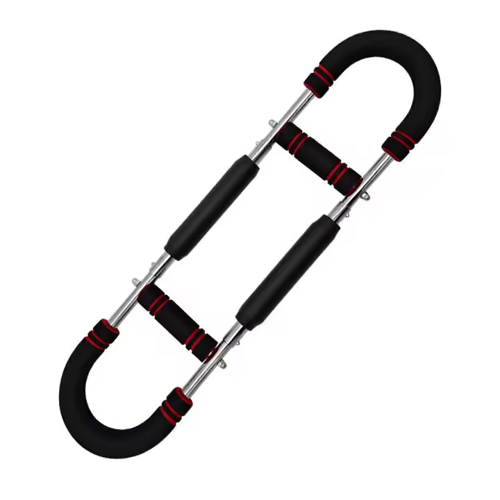 Twister brazo ejercitador-Barra de entrenamiento de primavera ajustable para antebrazo, tríceps y fortalecimiento del pecho, equipo portátil de fitness para el hogar - 1