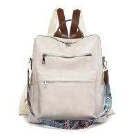 Mochila retro de cuero PU para Mujer, Bolso de Hombre antirobo, mochila de viaje de Ocio, Bolso para portátil de gran capacidad - details 0