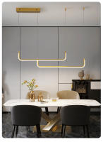 Modernas Candelabros De Aluminio Lámparas Colgantes LED Para Comedor Dormitorio Estudio Sala De Estar Iluminación Doméstica - details 12