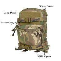 Mochila De Hidratación Mini Para Deportes Al Aire Libre Bolsa De Agua Con Sistema Molle Accesorio De Caza Material De Nylon - details 2