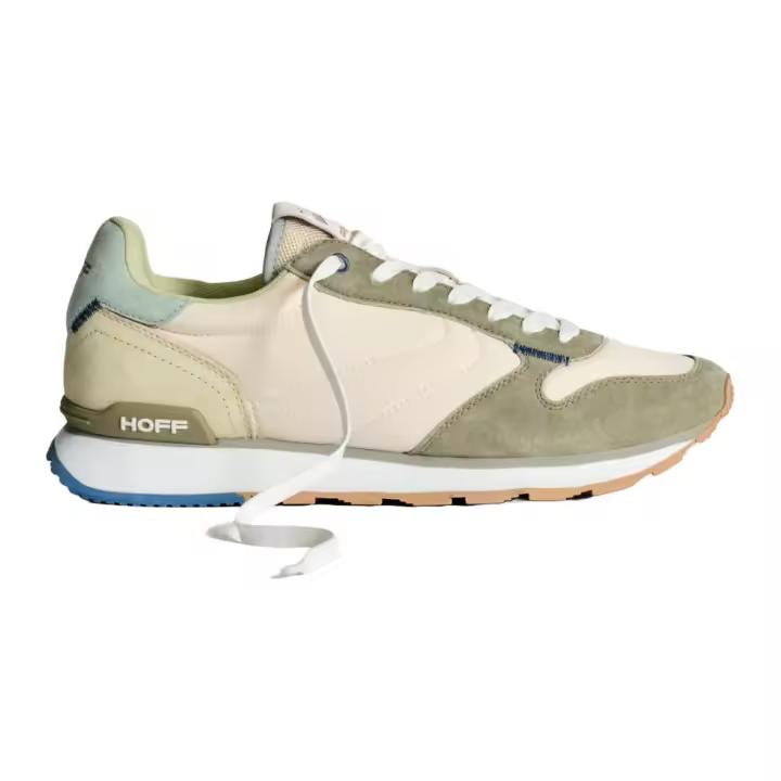 Zapatillas Hoff Beige y Verde Girga Cómodas y Ligeras - 1