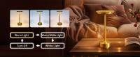 Lámpara de mesa inalámbrica con sensor táctil, recargable, luz nocturna de escritorio, lámpara de lectura LED para decoración de restaurantes, hoteles, bares y dormitorios. - details 1