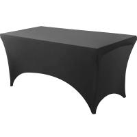 Mantel De Spandex Tendido a Medida Lavable Y Resistente a Arrugas Para Mesa Rectangular De Jardín Ideal Para Eventos Bodas Y Fiestas - details 11