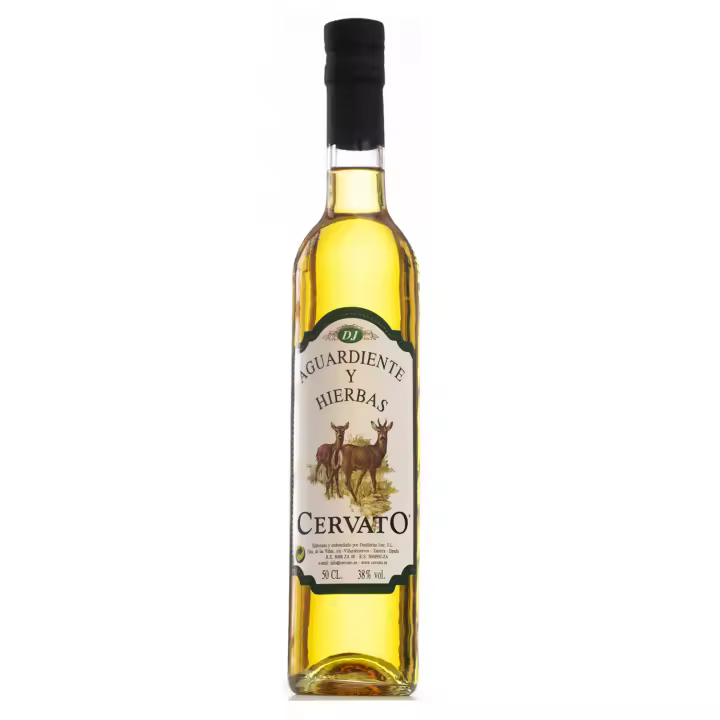 CervatO Aguardiente de Hierbas 38º 50CL “Potencia y sabor se funden en perfecto equilibrio” - 1