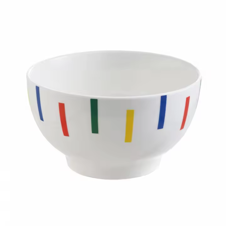 United Colors Of Benetton Taza Porcelana Rayas Colores 11cm - 1
