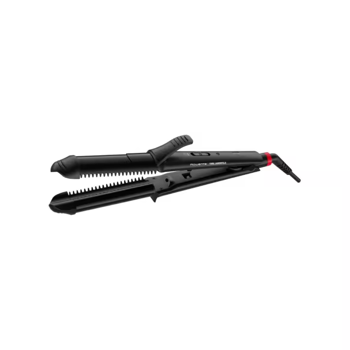 Plancha de pelo Rowenta Multistyler CF451L 3 en 1 negro 3,9x6,9x31,6 cm - 1