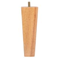 Patas de madera maciza para muebles, pies de repuesto para silla y mesa de gabinete, pie inclinado, 6-15cm de altura, cono inclinado, sofá cama, 4 piezas - details 11