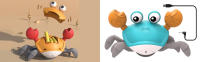 Vicyol S&D Cangrejo de Juguete para Gatear. Cangrejo para Bebés que Evita Obstáculos con Sensor. Juguete Interactivo con Luz y Música. Regalo Original para Niños y Niñas. - details 2