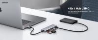 UGREEN Hub USB C a USB 3.0 4 Puertos Ladrón USB C 5Gbps Adaptador USB C OTG Hub USB Tipo C Compatible con MacBook Pro Air M2 M1 iPad Pro Air iPhone 15 Plus Pro MAX Chromebook Galaxy Tab S9 (15cm) - details 1