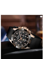 Reloj Mecánico Automático WM Para Hombre Resistente Al Agua De Acero Inoxidable Con Cristal De Zafiro Estilo Casual De Negocios - details 12