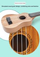 Ukelele De 35cm Para Niños Guitarra De Juguete Que Se Puede Usar Para Instrumentos Básicos Con Palillos Simulando Música De Guitarra - details 3