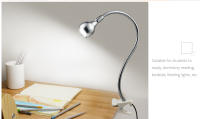 Lámpara De Mesa Flexible Con Soporte De Clip Para Lectura Y Decoración De Habitación Luz Nocturna USB Para Estudio Y Dormitorio - details 5