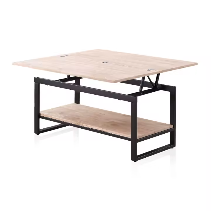 Mesa de centro elevable extensible Rens - 1