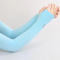 Mangas De Hielo Para Hombres Y Mujeres Protección De Verano Antirreflectante Y Transpirable Cubierta De Brazo De Seda Con Hielo Protección UV Manga Larga Para Deporte Al Aire Libre - details 12
