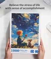 Rompecabezas De 1000 Piezas Para Adultos Estilo Cartoon Juguete Inteligente Reductor De Estrés Regalo De Festival Para Niño - details 1