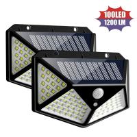 Lámpara Solar LED Exterior Con Sensor De Movimiento PIR Luz Impermeable Para Decoración De Jardín Camino Y Pared - details 0