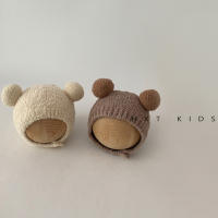 Gorro con protección para los oidos para Bebé en contraste Invierno, beige (consultar La Segunda Imagen)-Circunferencia del sombrero 45-48 cm, referencia 5-18 meses - details 2