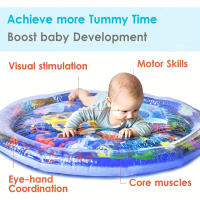 Juguetes Educativos Para Bebés Matriz De Juego Inflable De Agua Para Niños Y Niñas Regalo De Cumpleaños Actividad Divertida Para Tiempo En Pecho 0-6 Años - details 10
