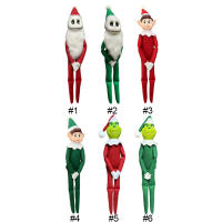 Adorno De Navidad De Peluche Fantasma De Halloween Decoración Manual Divertida Con Pierna Larga Accesorios De Navidad Para El Hogar - details 7