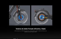 Oficial | Xiaomi Electric Scooter Elite, Potencia nominal 400 W, Velocidad máx 25 km/h, Suspensión delantera de doble horquilla - details 10