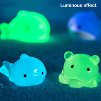 10PCS Ornamentos De Resina Luminosa De Ballena Y Octopus Para Jardín Faeérico Miniatura Organismo Marítimo Decoración De Micro Paisaje En Maceta - details 6