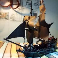 Bloques De Construcción MOC Pirates of the Caribbean Ship Revenge Warship Black Pearl Para Niños Juguetes De Armar Regalo - details 6