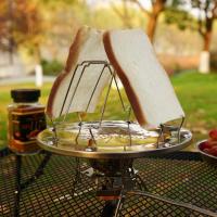Toaster Rack Portátil De Acero Inoxidable Para Camping Y Exterior Multiusos Plegable Para Estufa Y Asador - details 6