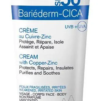Crema Bariéderm Cica Uriage Spf50+ 40 Ml Protector Solar - 1