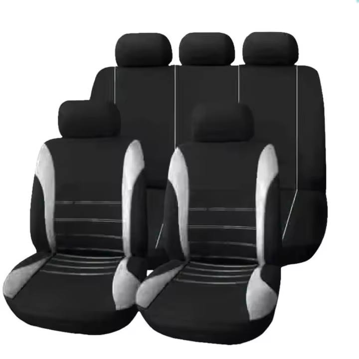 Fundas para coche , 5 piezas Antideslizantes , funda de asiento UNIVERSAL ,(azul, verde, rojo, gris , amarillo) Nuevo - 1