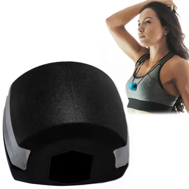Ejercitador De Mandíbula Musculador De Músculo Facial Antienvejecimiento Bola De Fitness Silicogel Elevador De Barba Y Pecho Slimming Para Rostro - 1