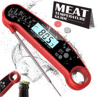 Termómetro Digital De Cocina Para Carne Agua Leche Cocina Barbacoa Al Aire Libre Impermeable Lectura Instantánea Metal - details 0
