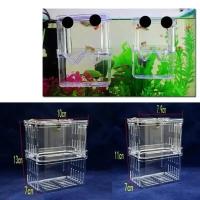 Incubador De Hatching Para Acuario Caja De Cría De Peces Duradera Para Betta Y Camarones Caja De Aislamiento Para Peces - details 7