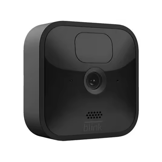 Blink Outdoor Cámara de seguridad HD inalámbrica y resistente a la intemperie, con 2 años de autonomía, detección de movimiento, compatible con Alexa, 1 cámara - 1