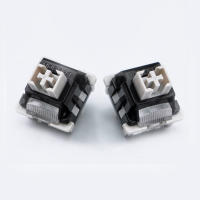 Interruptores Lineales LEOBOG Graywood V4 Para Teclado Mecánico De Juego POM Pre Lubed 2 Stage Spring modulo Nuevo Color Gris Madera - details 4