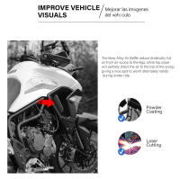 Deflejores De Aire Para Radiador Tiger 900 GT pro Tiger900 Rally pro GT LOW 2020- Accesorios Deportivos Para Triumph Tiger 850 2021 Material De Aluminio - details 5