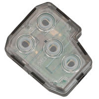 Jingyuqin Botón De Goma Para Llave Remota De Coche HYQ12BDP 314MHZ 89070-42880 Compatible Con Toyota Tacoma TACOMA RAV4 KLUGER 2/3/4 Botones - details 1
