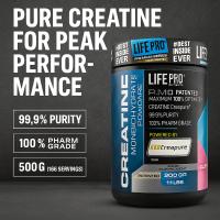 Suplemento Creatina Life Pro Nutrition 500g Sabor Lollipop - details 1
