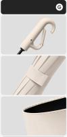Paraguas Automático De Gran Tamaño 12 Dientes Con Hebilla Portátil Resistente Al Viento Plegable Doble Propósito Para Adultos Negro - details 18