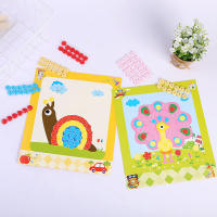 Puzzle De Botones DIY Para Niños Manualidades Creativas De Dibujo Y Pintura Juguete De Artesanía Para Clase De Arte - details 3